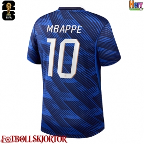 Frankrike Kylian Mbappe #10 Hemmatröja VM 2026 Kortärmad